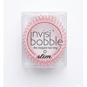 invisibobble Slim Hair Ring - Blush Pink - Set of 3
